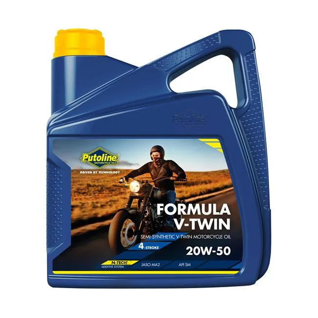 Putoline Formula V-Twin Motorolja Delsyntet 20W-50 4L
