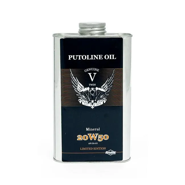 Putoline Genuine V-Twin Motorolja Mineral 20W-50 1L