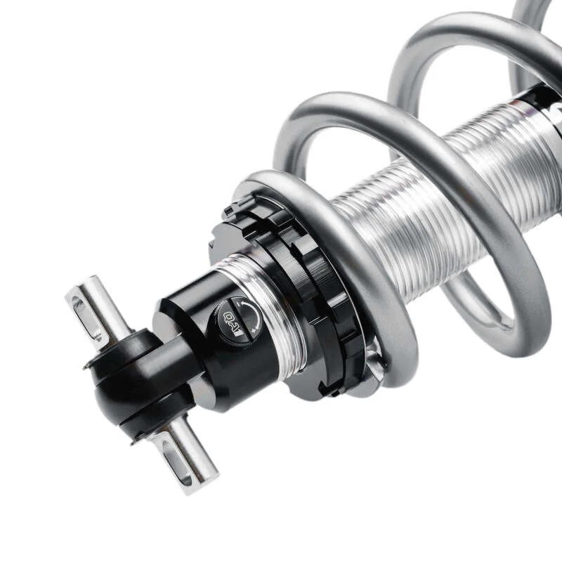 QA1 GM Pro Front Coil-Over System - Single Adj. - 10in x 550lbs/ - Flat Large - Aluminum