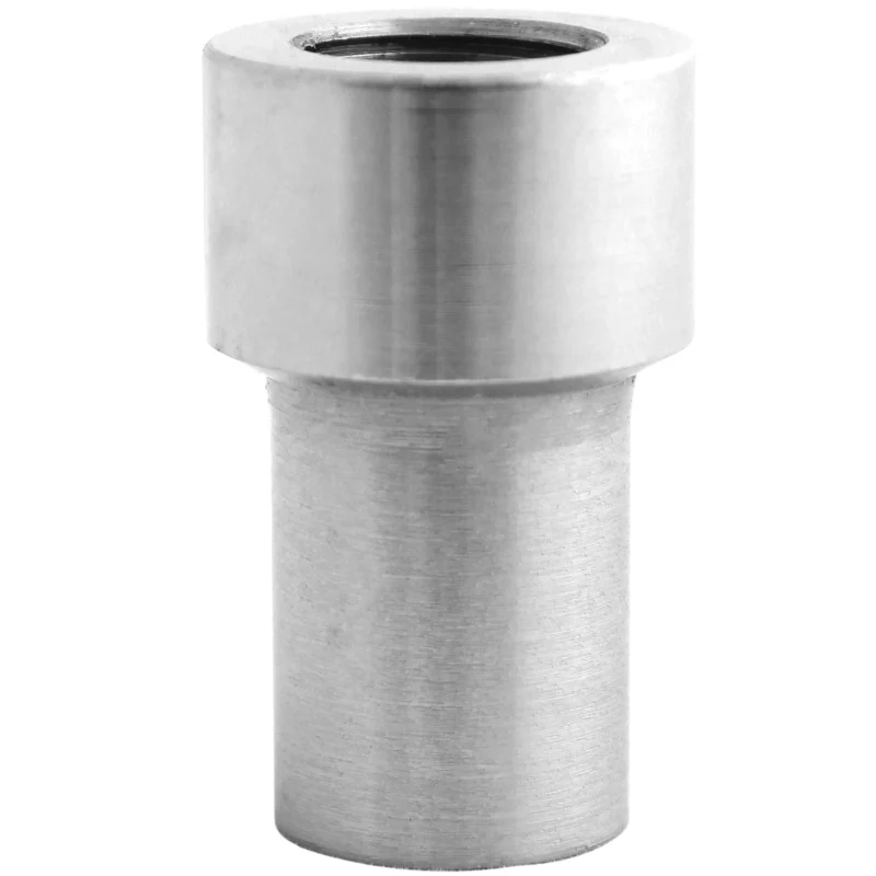 QA1 Tube Adapter - 5/8in OD - Smooth - Right Hand - 5/16-24 Thread .058 Wall - Alloy