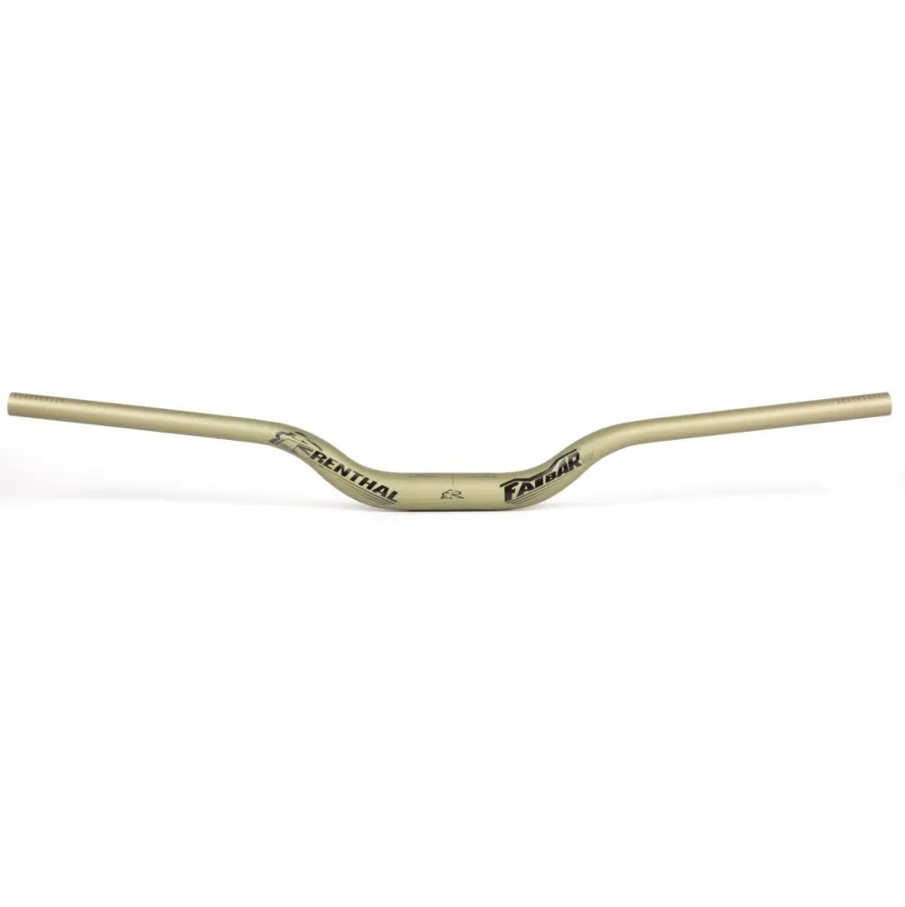 RENTHAL V3 FATBAR Höjning 50 mm 820 mm Guldfäste