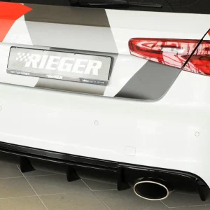 Rieger bakre diffusorinsats (RS3-look) Audi A3/S3 8V Sportback