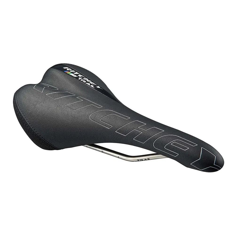 RITCHEY WCS TRAIL Rails CrN/Ti 132 mm svart sadel