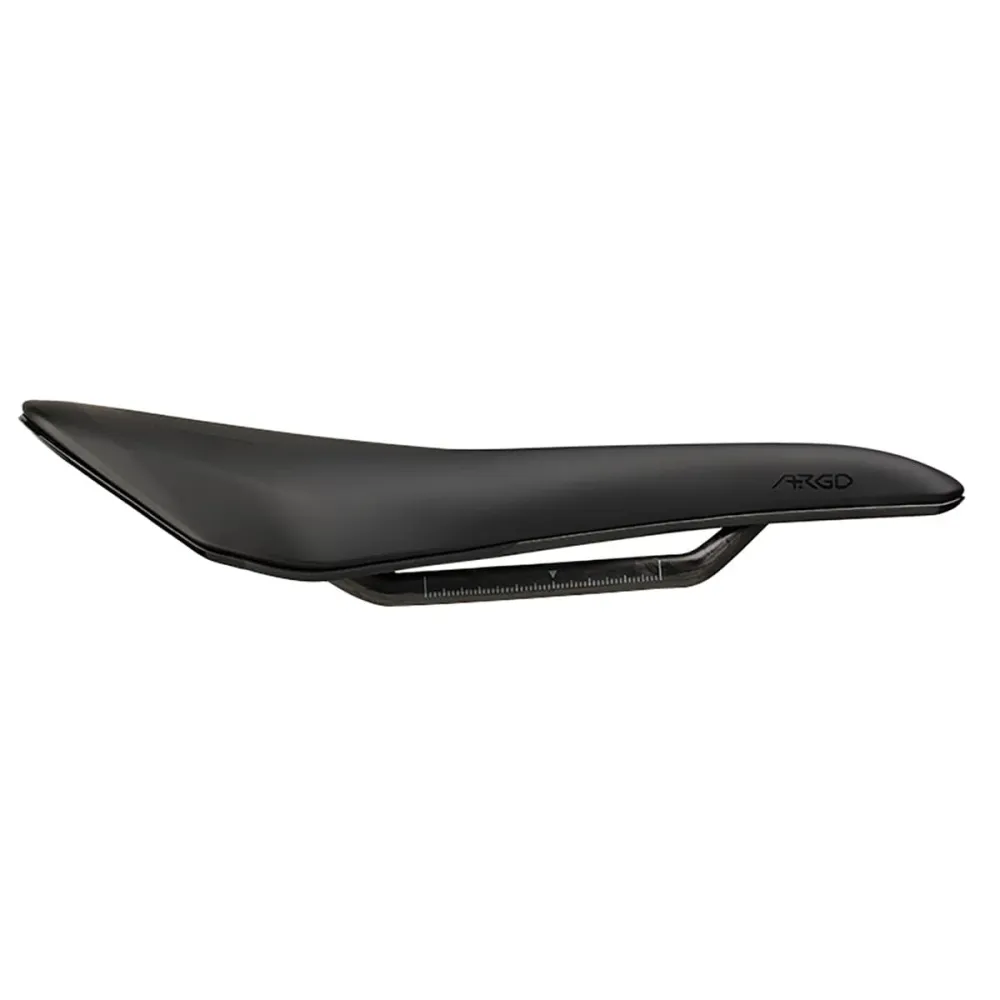 Sadel FIZIK VENTO ARGO R1 140 mm kolfiberskenor Svart