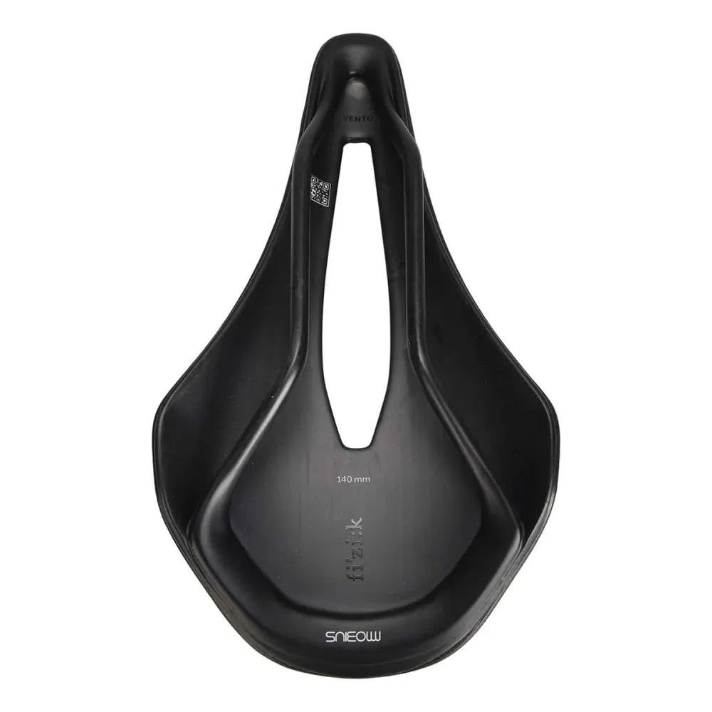 Sadel FIZIK VENTO ARGO 00 140 mm kolfiberskenor Mobius Black