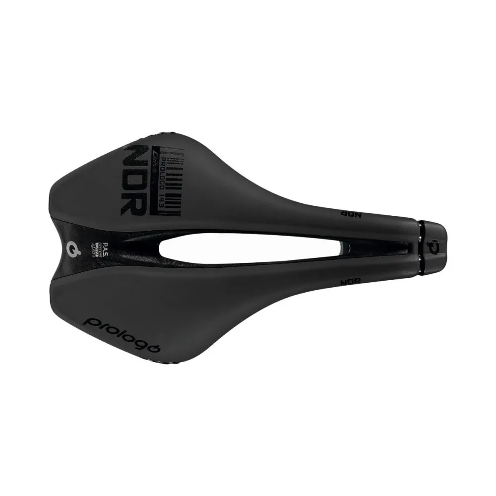 Sadel PROLOGO DIMENSION NDR 143 mm Skänklar TiroX Svart