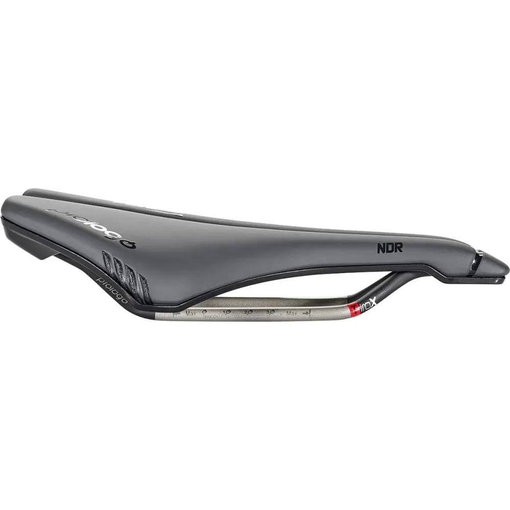 Sadel PROLOGO DIMENSION NDR 143 mm Skänklar TiroX Svart