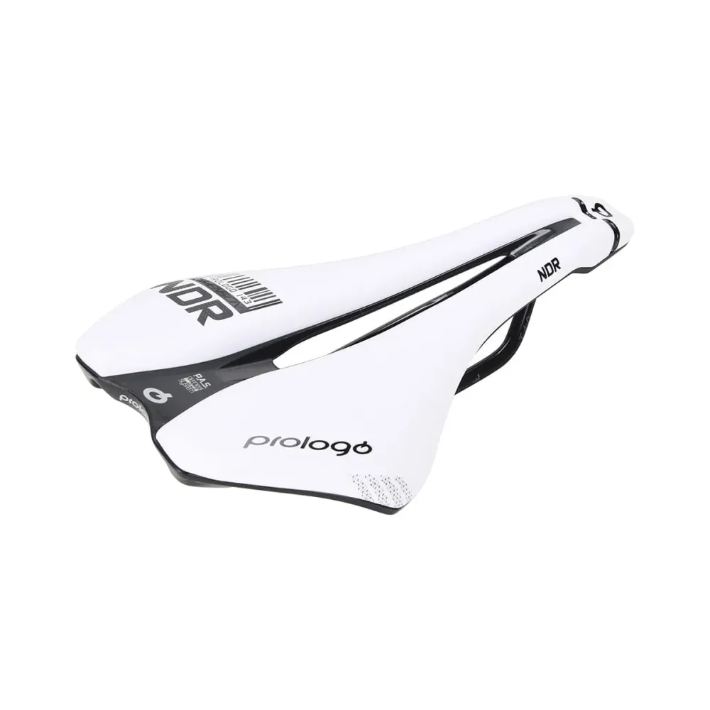 Sadel PROLOGO DIMENSION NDR Carbon Skänklar bredd 143mm Vit