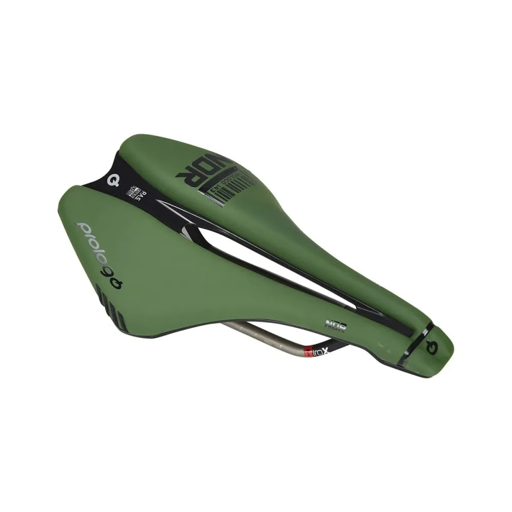 Sadel PROLOGO DIMENSION NDR Natural Color Rails TiroX Green