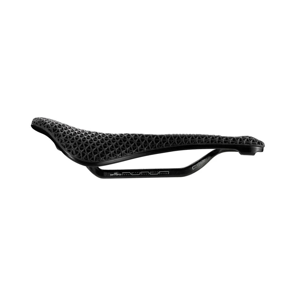 Sadel SAN MARCO SHORTFIT 2.0 3D OPEN-FIT CARBON FX S3 Bredd 140 mm Kolfiberskenor