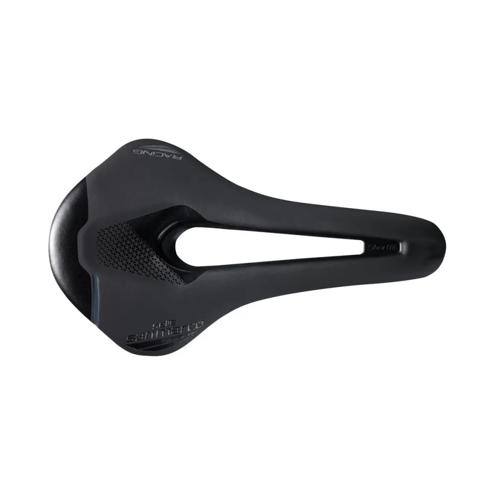 Sadel SAN MARCO SHORTFIT 2.0 OPEN-FIT RACING L3 Bredd 155 mm Stålskenor Xsilite