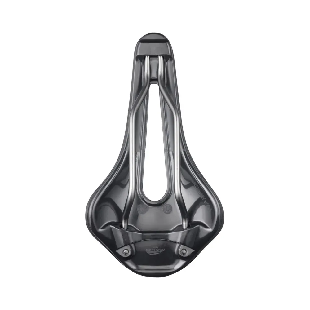 Sadel SAN MARCO SHORTFIT 2.0 OPEN-FIT RACING L3 Bredd 155 mm Stålskenor Xsilite