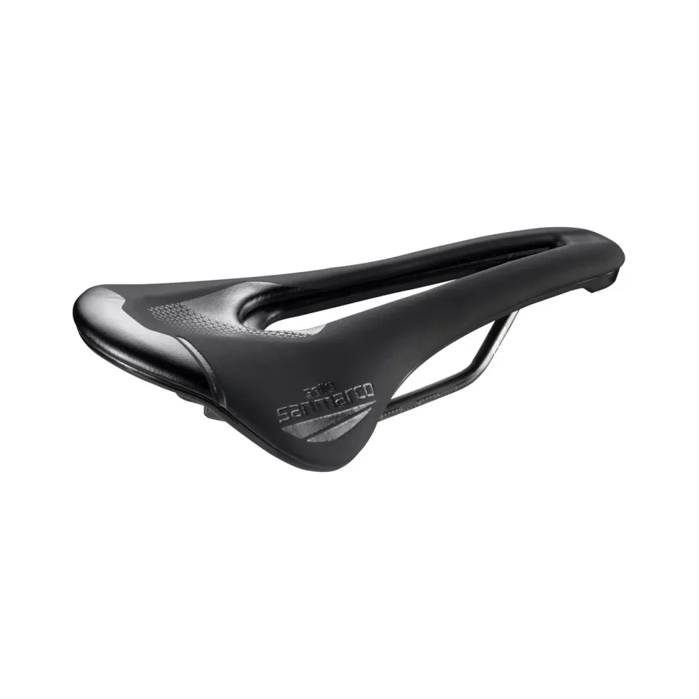 Sadel SAN MARCO SHORTFIT 2.0 OPEN-FIT RACING S3 Bredd 140 mm Stålskenor Xsilite