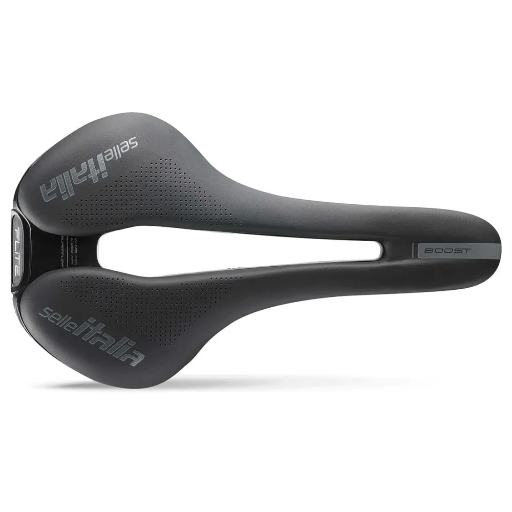 Sadel SELLE ITALIA FLITE BOOST SUPERFLOW L Skenor Mangan Svart