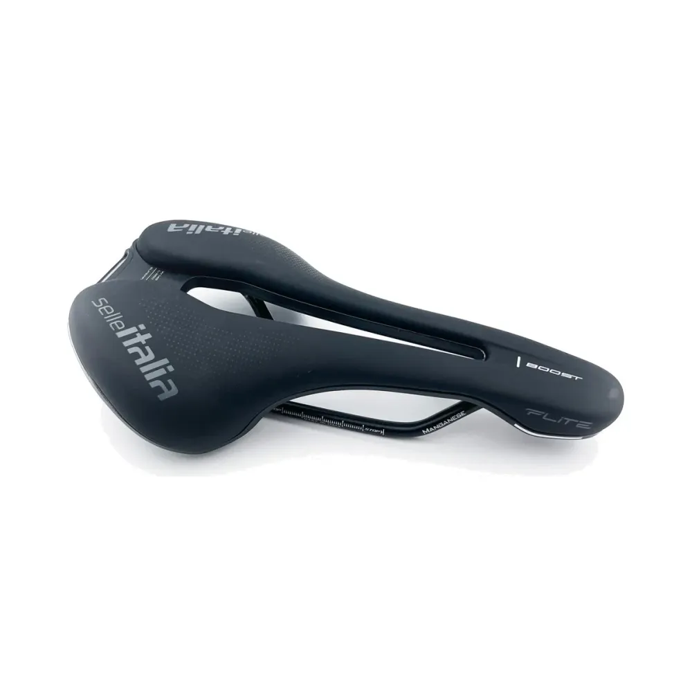 Sadel SELLE ITALIA FLITE BOOST SUPERFLOW L Skenor Mangan Svart