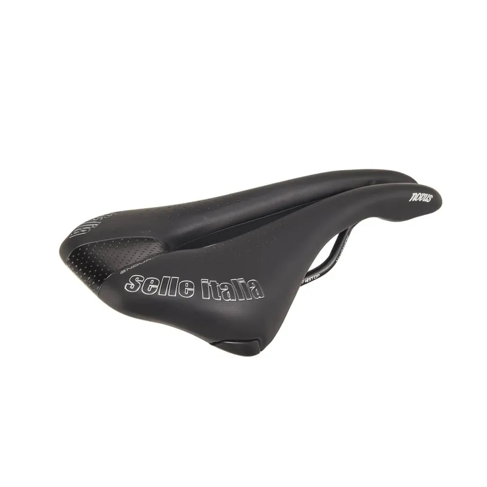 Sadel SELLE ITALIA NOVUS SUPERFLOW ENDURANCE S Skänklar Mangan Svart