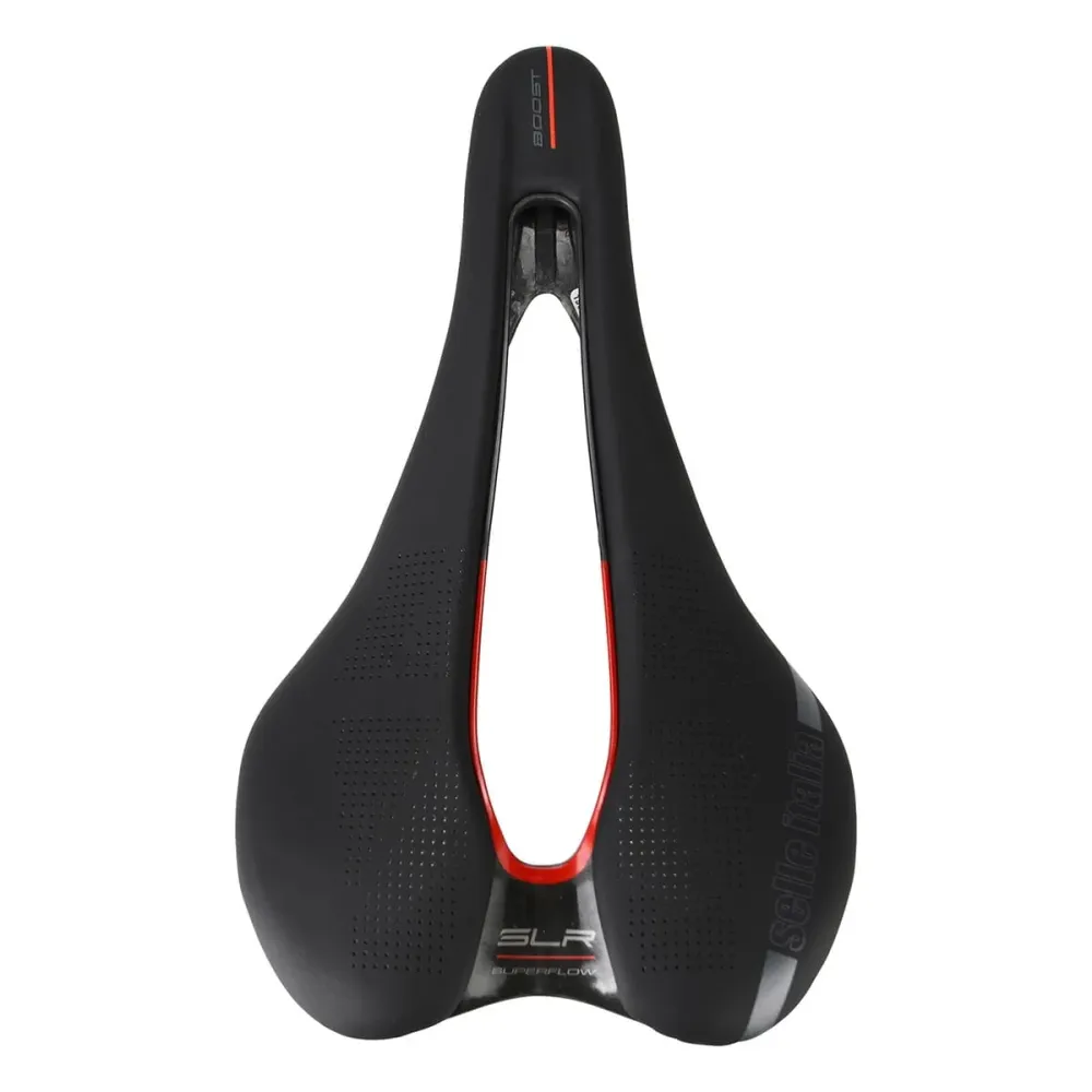 Sadel SELLE ITALIA SLR BOOST SUPERFLOW L KIT CARBONIO CarboKeramic Rails Svart