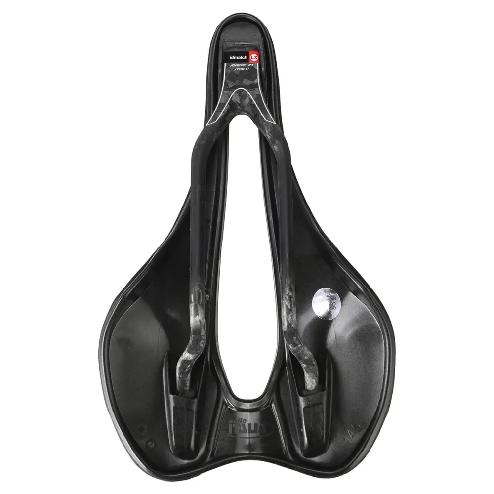 Sadel SELLE ITALIA SLR BOOST SUPERFLOW L KIT CARBONIO CarboKeramic Rails Svart