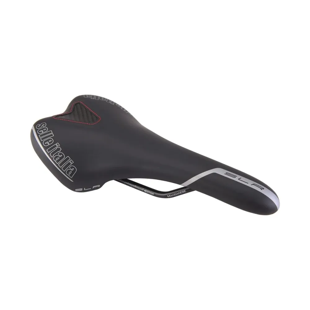 Sadel SELLE ITALIA SLR Skänklar Mangan Svart