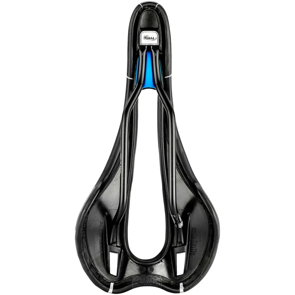Sadel SELLE ITALIA SLR TM SUPERFLOW L Skänklar Mangan Svart