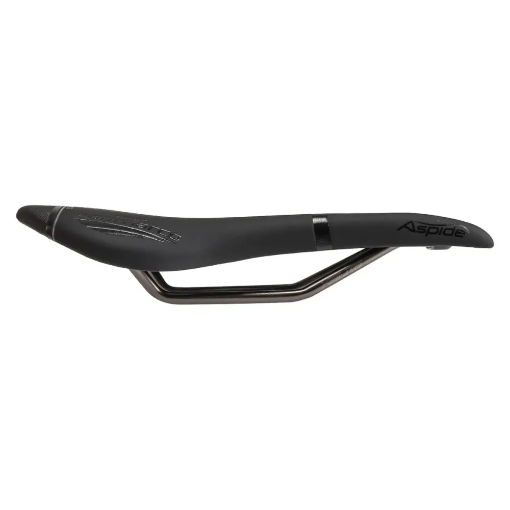 SAN MARCO ASPIDE RACING OPEN FIT NARROW Rails Xsilite Sadel Svart