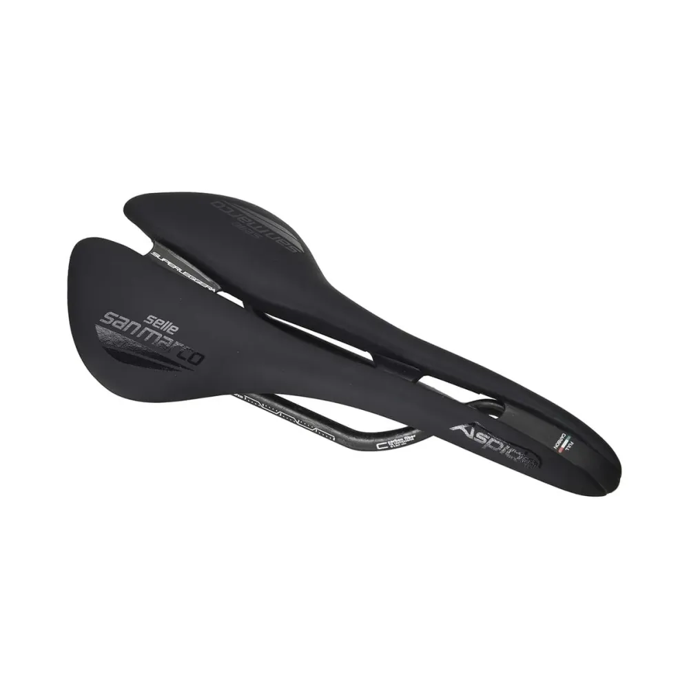 SAN MARCO ASPIDE SUPERLEGGERA OPEN FIT WIDE Carbon Rails Sadel