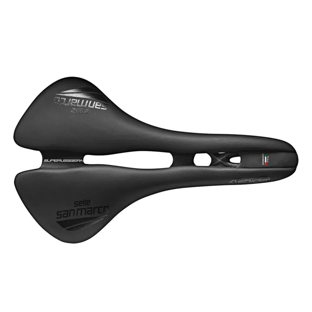SAN MARCO ASPIDE SUPERLEGGERA OPEN FIT WIDE Carbon Rails Sadel