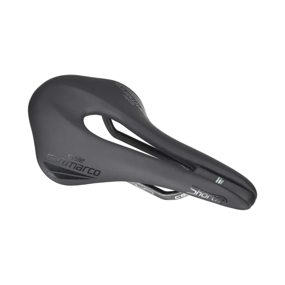SAN MARCO SHORTFIT OPEN FIT SUPERLEGGERA WIDE Carbon Rails Sadel