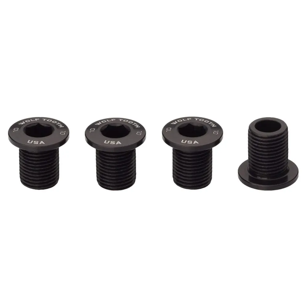 Sats med 4 st WOLF TOOTH brickskruvar M8x10 mm Lila