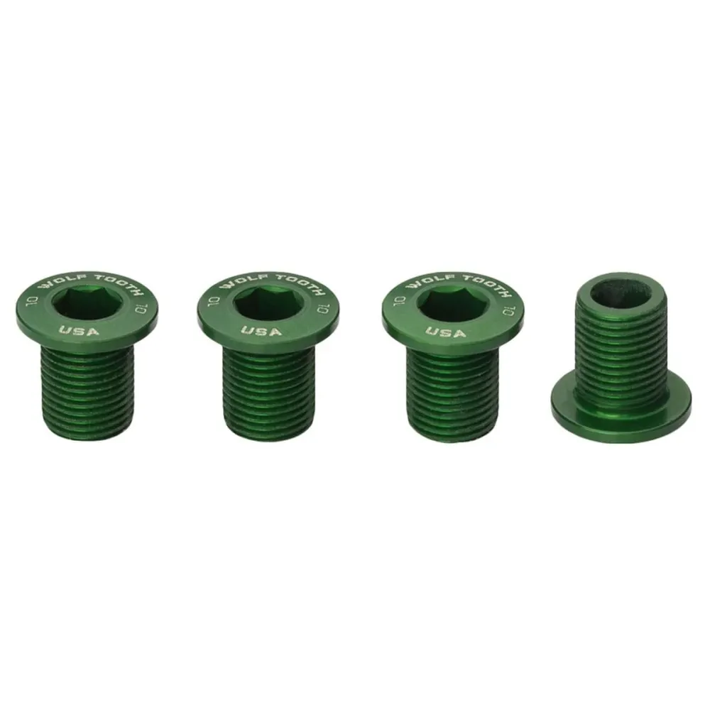 Sats med 4 st WOLF TOOTH brickskruvar M8x10 mm Lila