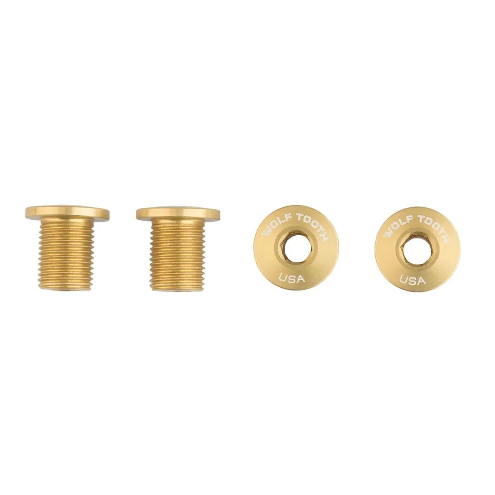 Sats med 4 st WOLF TOOTH brickskruvar M8x10 mm Lila