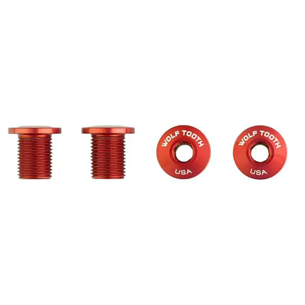 Sats med 4 st WOLF TOOTH brickskruvar M8x10 mm Lila