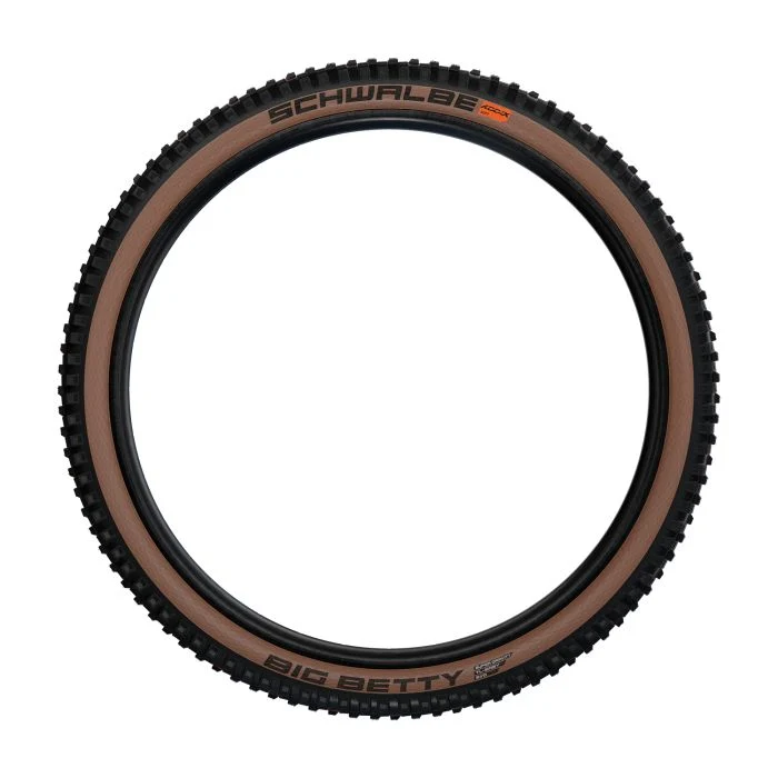 SCHWALBE BIG BETTY 29x2.40 ADDIX SOFT SUPERTRAIL Tubeless Ready Soft Brown-däck