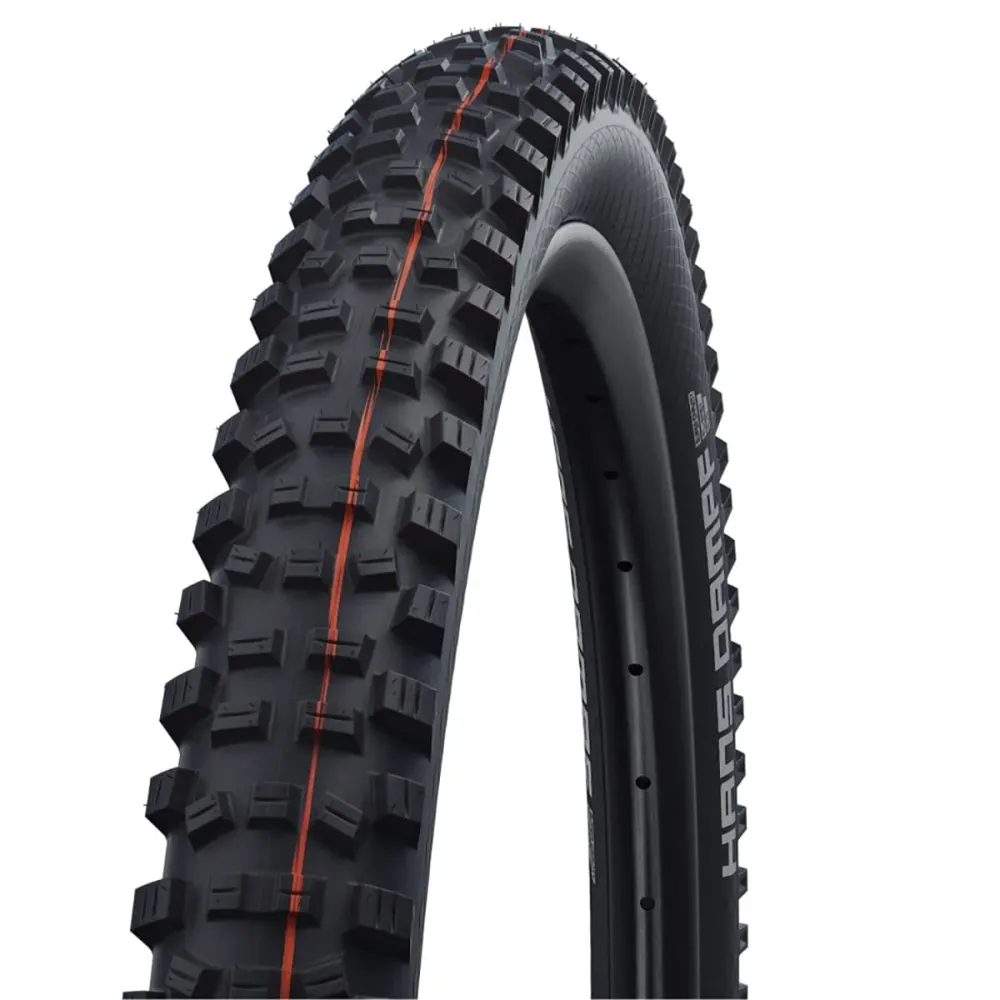 SCHWALBE HANS DAMPF 29x2.35 ADDIX SOFT SUPERTRAIL Tubeless Ready Soft Black-däck