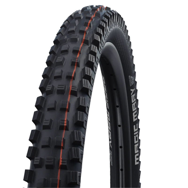 SCHWALBE MAGIC MARY 29x2.40 ADDIX SOFT SUPERGRAVITY Tubeless Ready Soft Black-däck