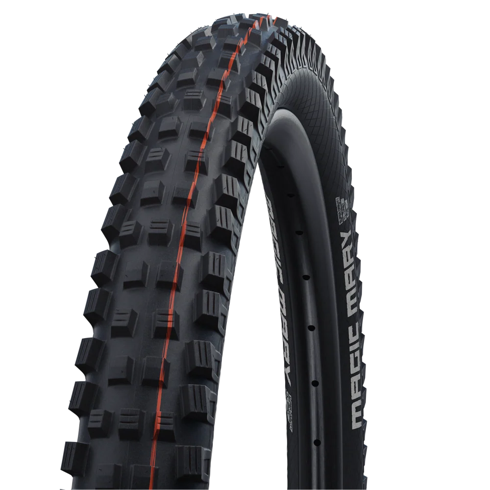 SCHWALBE MAGIC MARY 29x2.60 ADDIX SOFT SUPERGRAVITY Tubeless Ready Soft Black-däck