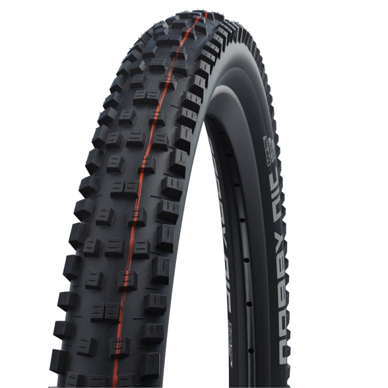SCHWALBE NOBBY NIC 29x2.60 ADDIX SOFT SUPERTRAIL Tubeless Ready Soft Black-däck