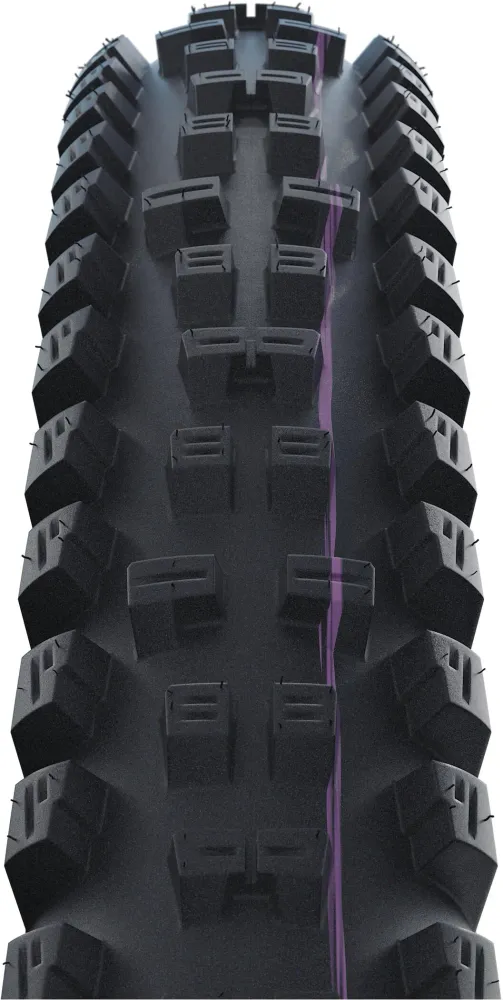 SCHWALBE TACKY CHAN 29x2.40 ADDIX ULTRASOFT SUPERDOWNHILL Slanglöst Ready Soft Black-däck