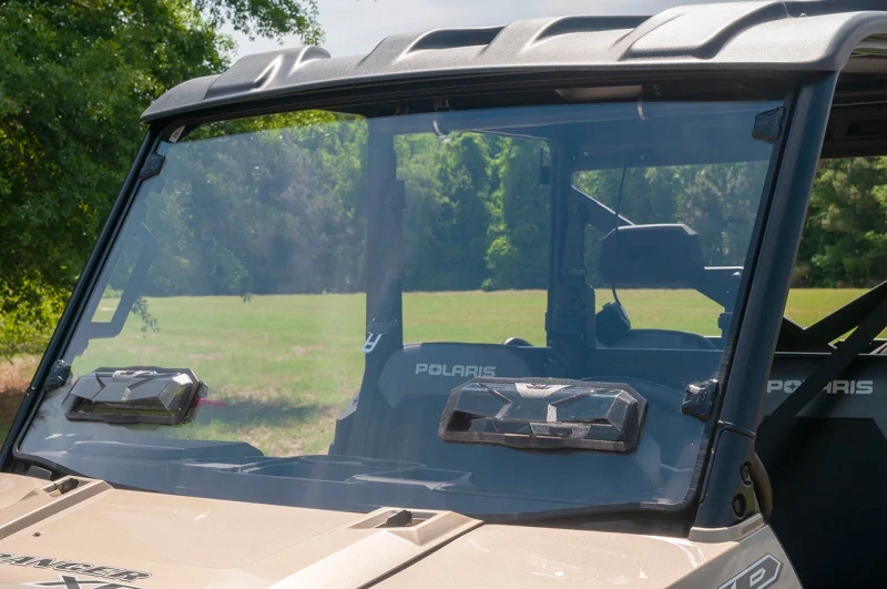 Seizmik 15-23 Polaris Ranger 500/ 570/ EV Mid-Size Pro-fit Tool-Less Windshield Vented HC