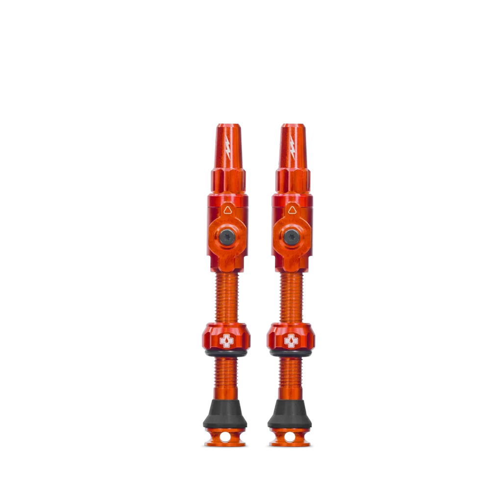 Slanglösa ventiler MUC-OFF Big Bore Lite (Presta) Large Orange