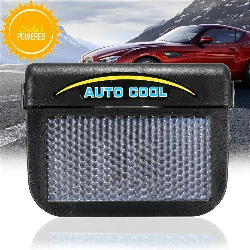 Solcellsdriven Bilfläkt för Fönster, Auto Ventilation