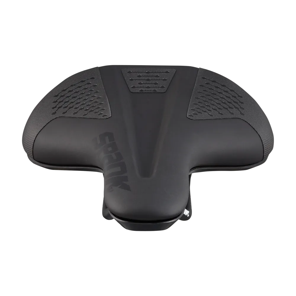 SPANK SPIKE 160 Lädersadel CrMo LTD Rails GG Svart