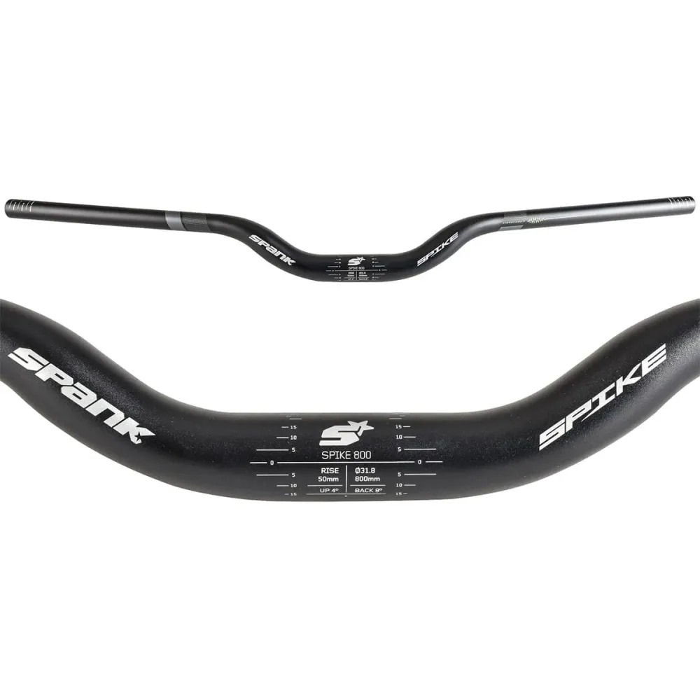 SPANK SPIKE 800 Rise 50mm styre 31,8/800mm Svart