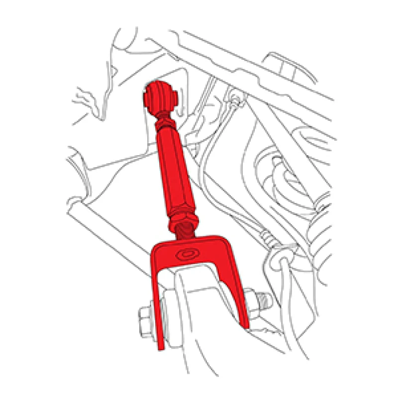 SPC Performance 11-19 Ford Explorer Adjustable Toe Arm- (Rear)