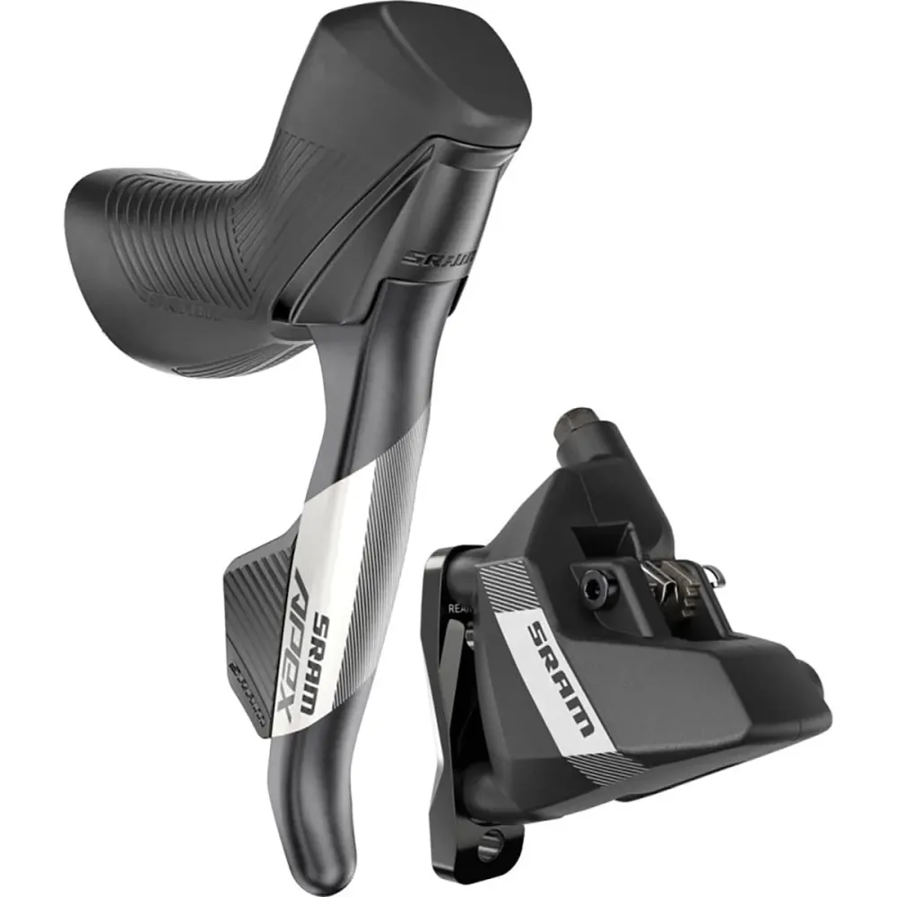 SRAM APEX AXS D1 HRD 12V Flat Mount Discless rak spak och bakre bromsok
