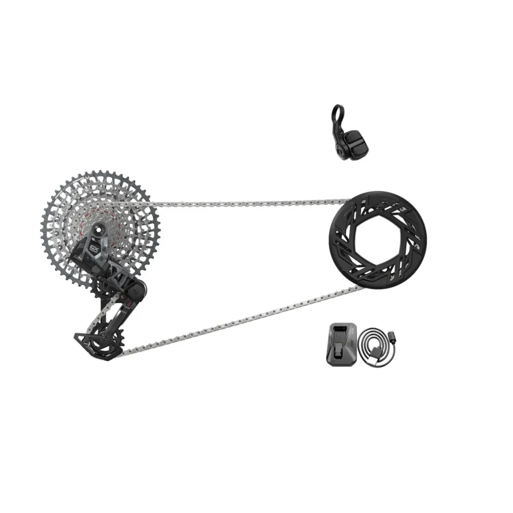 SRAM GX EAGLE E-MTB 104BCD AXS T-Type 36 DTS Clip-on 10/52 USB-C paket