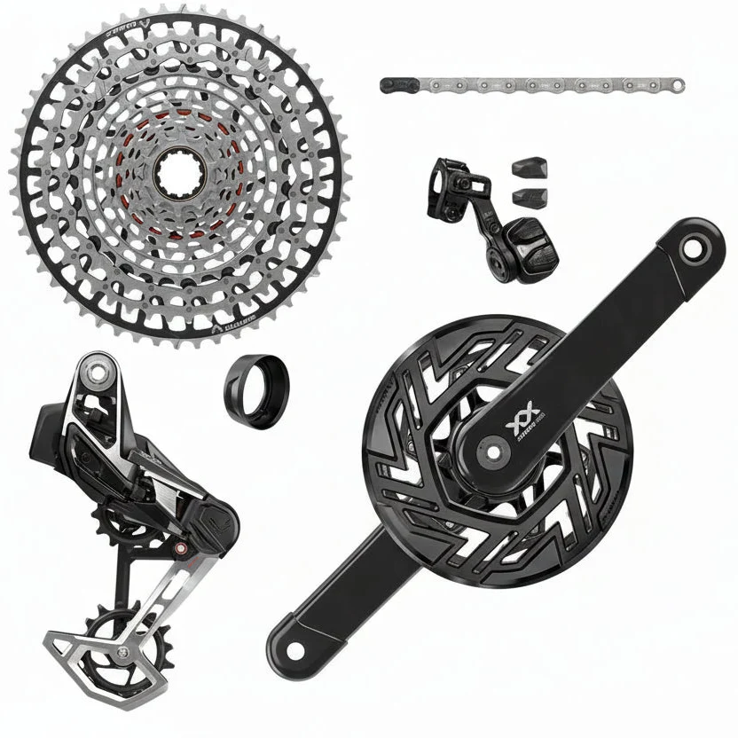 SRAM XX EAGLE E-MTB BROSE ISIS AXS T-TYPE 36 tänder CLIP-ON 10/52 USB-C paket