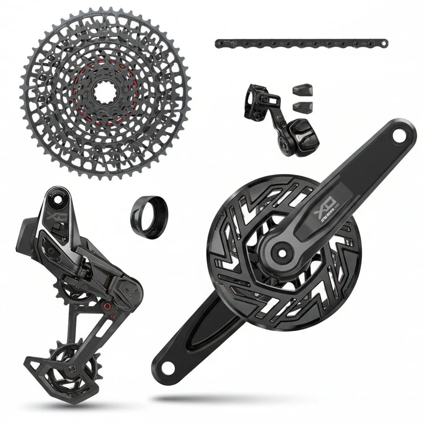 SRAM X0 EAGLE E-MTB BROSE ISIS AXS T-TYPE 36 tänder CLIP-ON 10/52 Paket