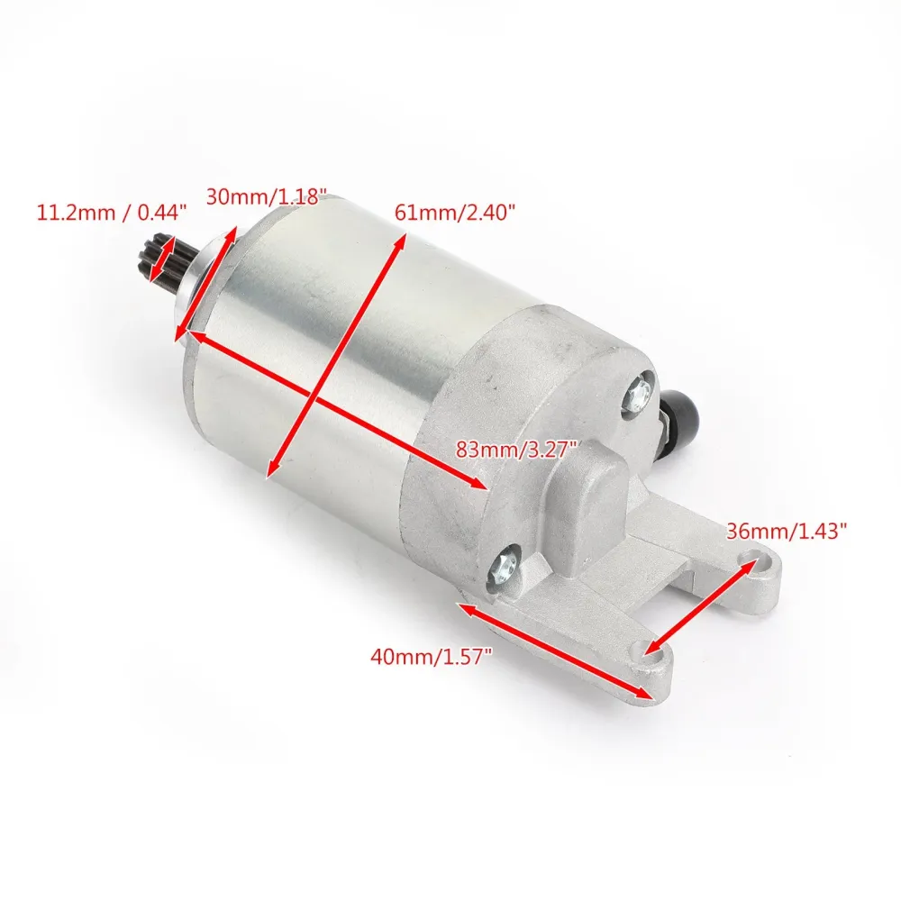 Ny starter för Derbi GPR125 SENTA SM125 TERRA 04-16/APRIA RS4 125 58143R Generic