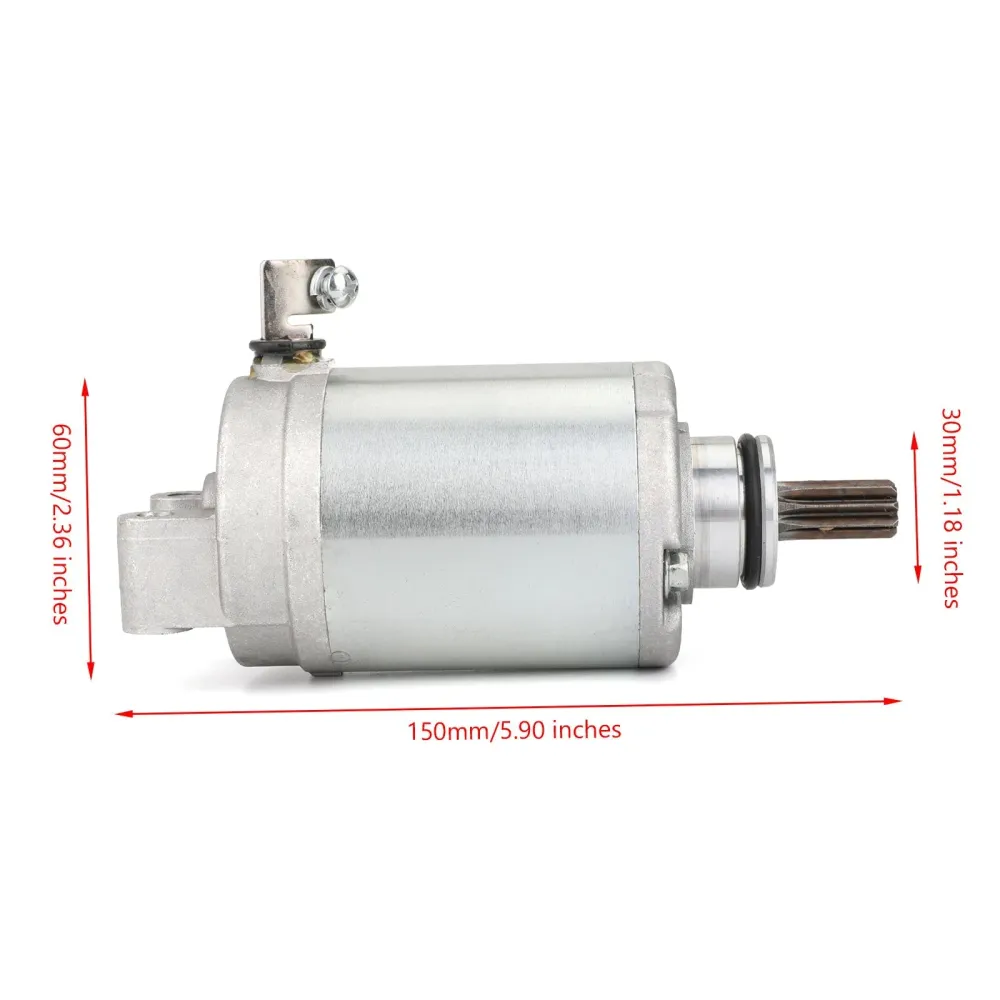 Startmotor för Kawasaki ZX600 ZX636 Ninja ZX-6R 07-17 21163-0041 21163-0734 Generic